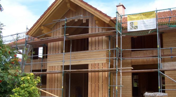 Banner Lacher Zimmerei