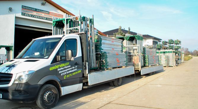 Banner Pfannes Gerüst